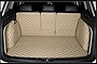 ZYCHUANGYING Car Trunk Mat for Porsche Cayenne 2011-2018 with Subwoofer on The Left Side of Trunk 3D Full Coverage Cargo Liner Customized Beige