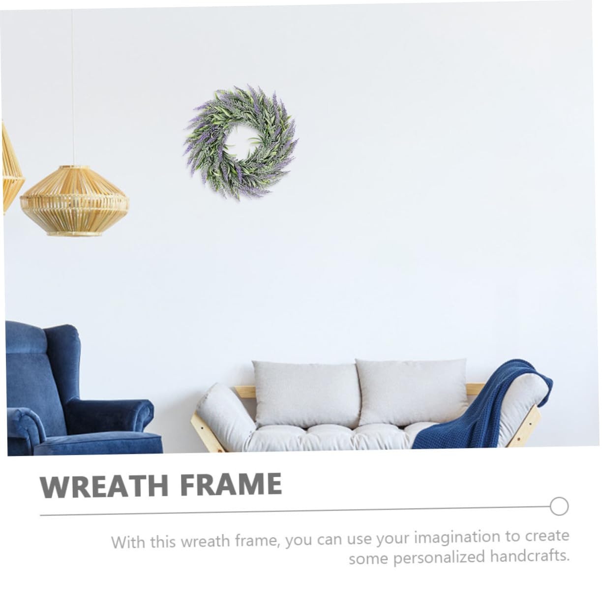 6stücke Metall Draht Kranzrahmen Rund Form Tür Wand Hängen Dekoration Blumenkranz Bastelmaterial Hochzeit Weihnachten DIY