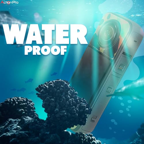Image of Action Pro Camera Waterproof Skin Compatible with Insta360 X3 Action Camera (Army)