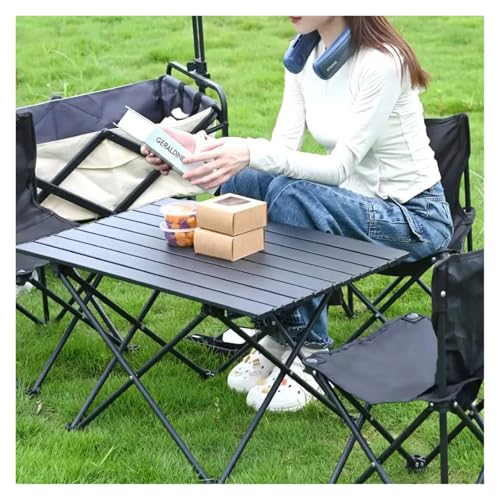 Table de camping pliante portable pour éviter de manger sur le sol - 3