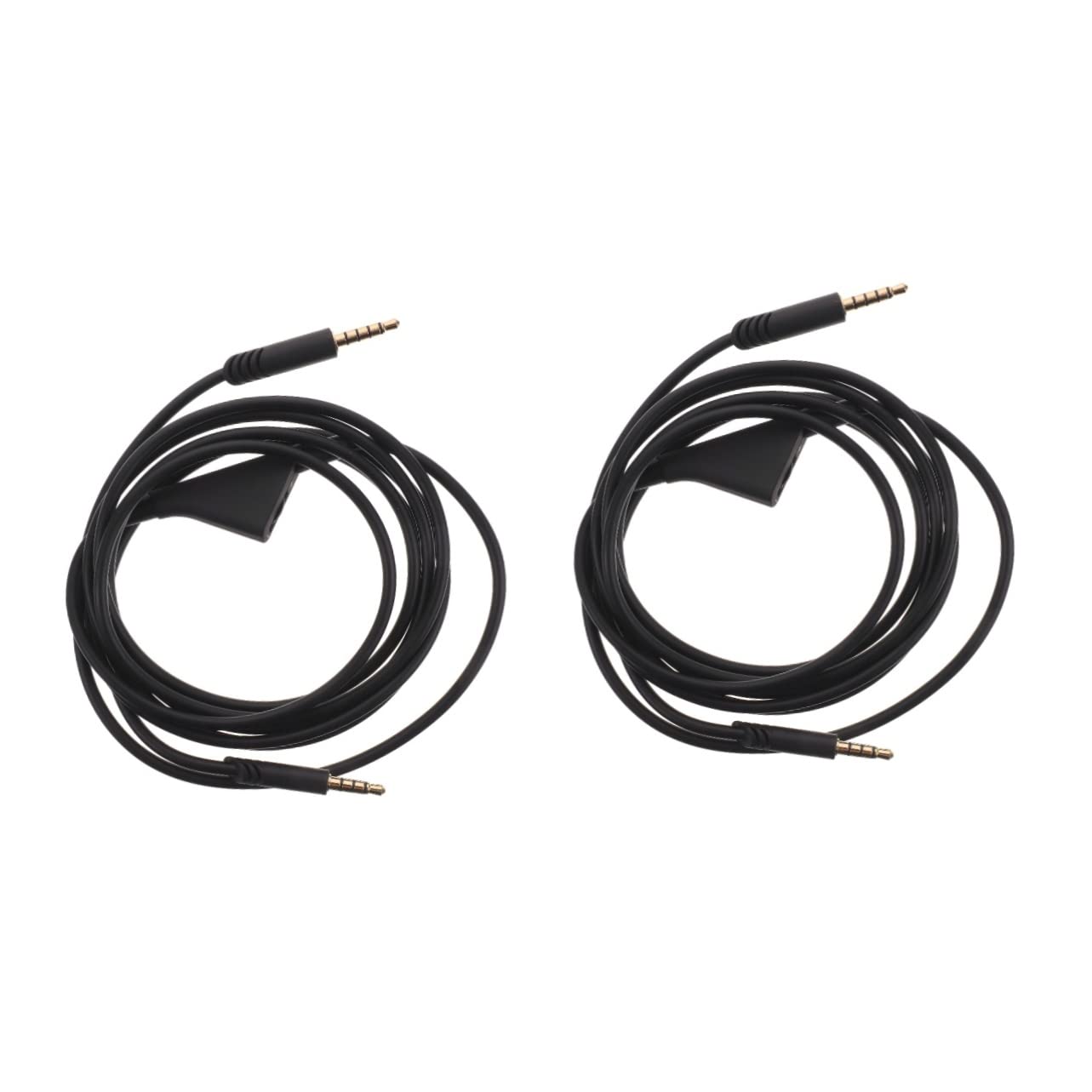 Uonlytech 2pezzi Cavo Audio Sostitutivo Per Cuffie Cavo Auricolare Resistente Compatibile Con Ottimale Alta Conduttività Facile Utilizzo