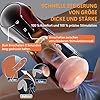 Masturbieren für Männer PINTLE Elektrische Cup-Masturbatoren mit 10 Saugen & Schlucken & Vaginalverengung & Kolbenbewegung,Leise Bohrmaschine Blowjob Sex Spielzeug für die Männer Paare Solo Sextoys #4