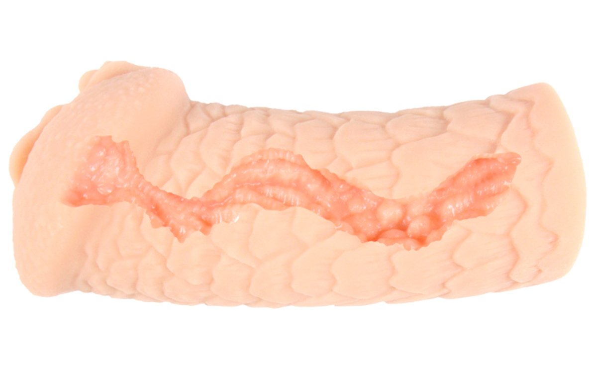 Kokos 3D Erotik Spielzeug für Männer Masturbator Taschenmuschi mit echter Vulva und Klitoris 100% Wasserdichte Tragbare Gummimuschi für Masturbieren No. 3