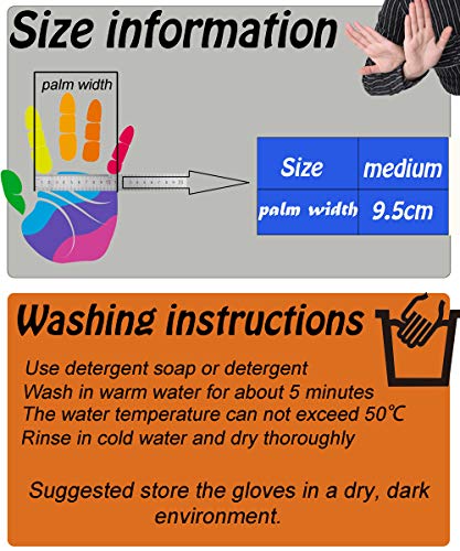 Safety Cut Proof Stab Resistant Imported 316 Stainless Steel Metal Mesh Butcher Glove Level 5 Protection Size M #TOP5