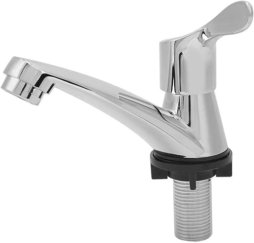 Miniatura 6 de Fdit Grifo de agua de 2 pulgadas, grifo de lavadora para baño, grifo de una sola manija rápida para lavabo baño cocina