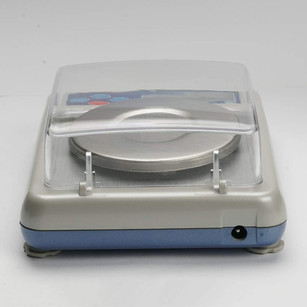 Balanza Digital 0,001 g Balanza electrónica analítica de precisión Báscula de joyería Báscula de Cocina para Hierbas/resolución Laboratorio Farmacia, etc.