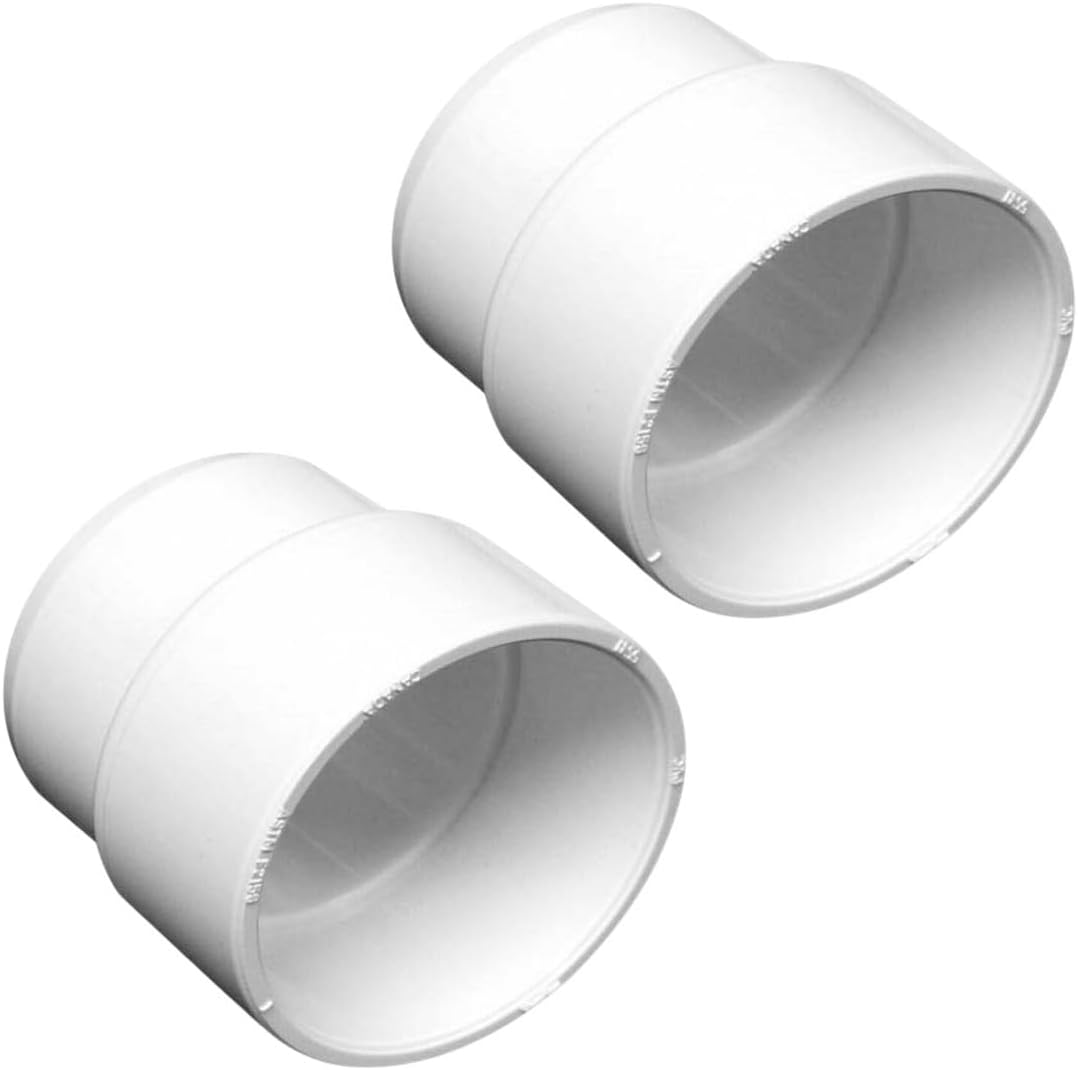 (2) Canplas-Fits for Hayden 765541W, Central Vacuum Valve Extension Replacement for OEM High for Reliable Component, Precision, Stable Performance