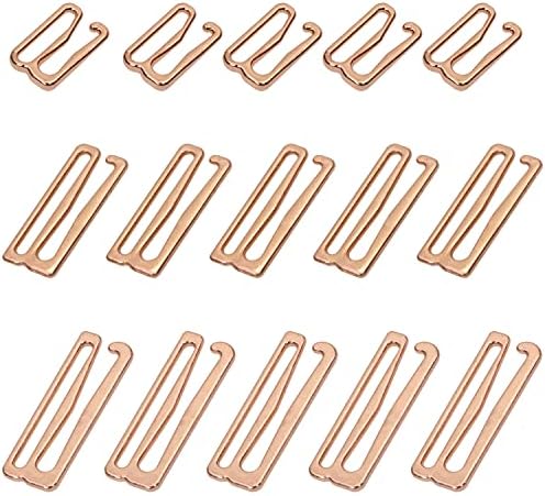 Tupalizy Metal Bra Strap Hooks for Sewing Bikini Halter Tops Bathing Suit Clips Lingerie Swimsuit Adjustment Slides, 60PCS Tupalizy Metal Bra Strap Hooks for Sewing Bikini Halter Tops Bathing Suit Clips Lingerie Swimsuit Adjustment Slides, 60PCS