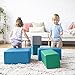ECR4Kids SoftZone Toddler Foam Building Blocks, Foam Playset, Contemporary, 7-Piece