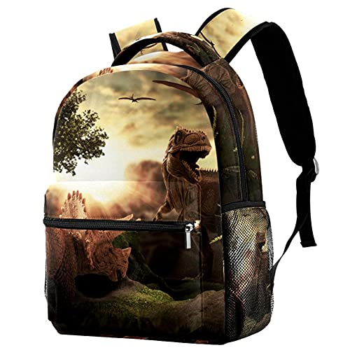 Sac à dos enfants motif dinosaure pour ranger la gourde