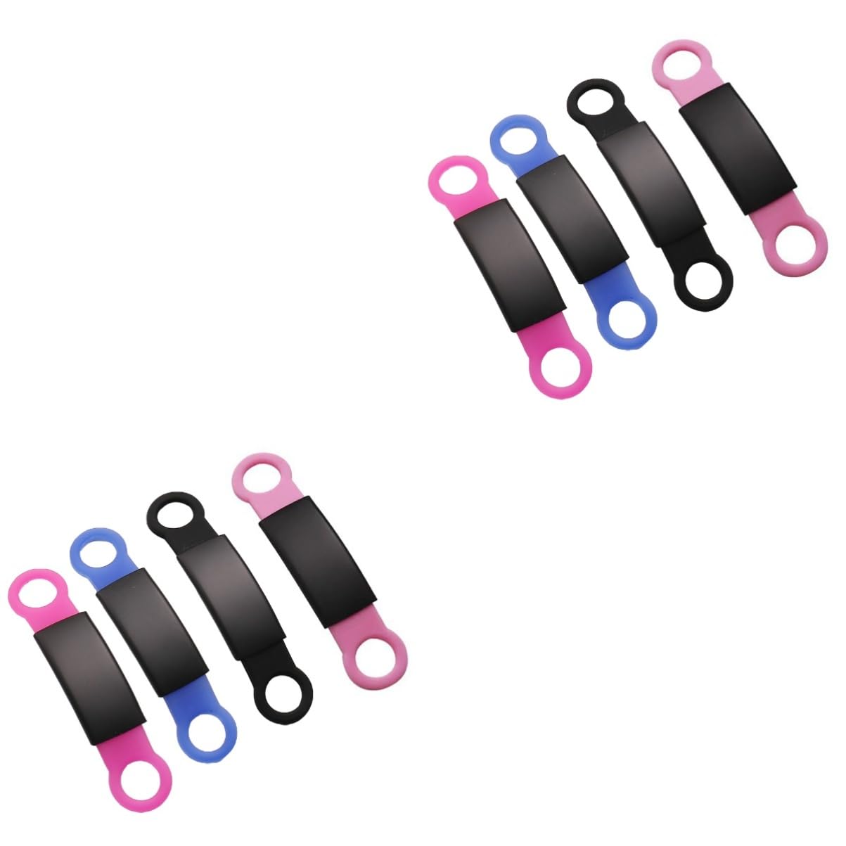 GALPADA 2sets 4pcs Pet Identity Tag Durable Lost Name Tags for and Cats Decor 4pcs*2