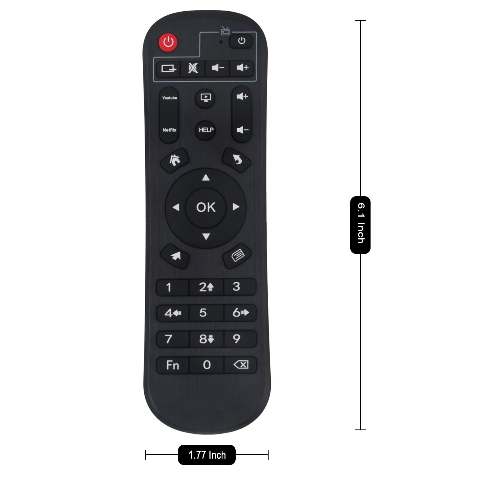 Amazon | ZdalaMit Android TVボックスリモコン Android TV Box 9.0