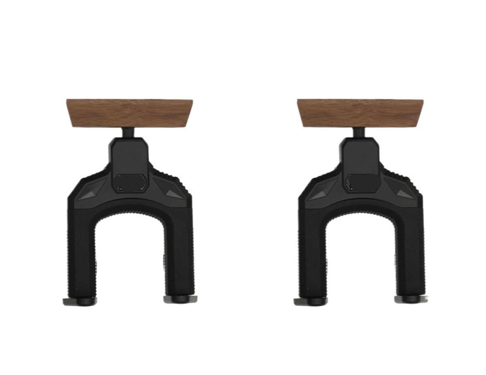 1/2 Gancho for colgar guitarra, soporte de pared madera antideslizante for eléctrica, ukelele y otros accesorios Para Guitarras(2pcs)