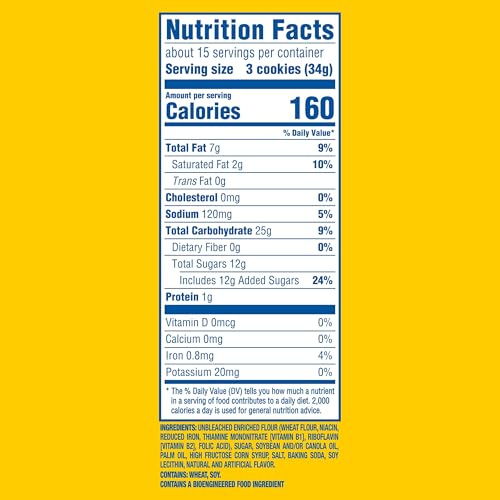 Image of OREO Golden Sandwich Cookies, Family Size, 18.12 oz