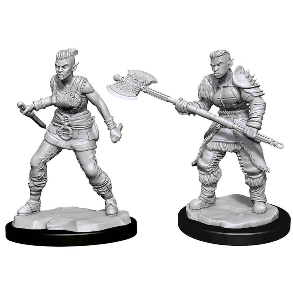 WizKids Dungeons & Dragons 48830 Board Game - Orc Barbarian Female (6 Units) - Age 120+