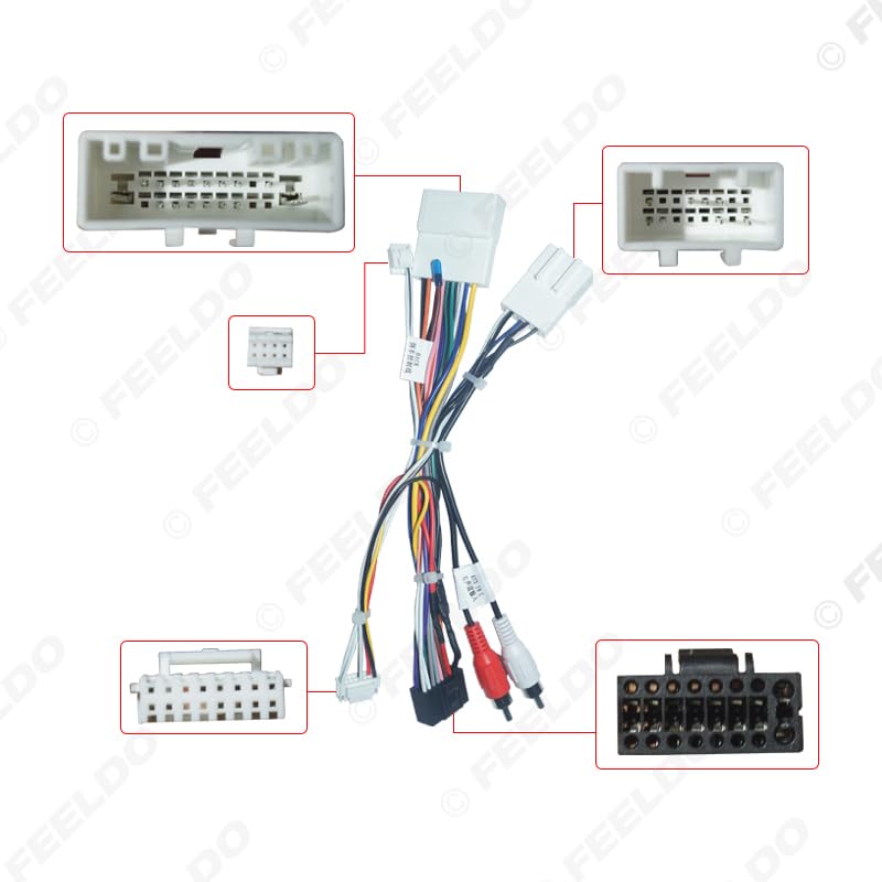 Car for Audio Wiring Harness with Canbus Box for Subaru Forester (12-14) Aftermarket 16pin Stereo Installation Wire Adapter - (Color Name: CANBUS Box)