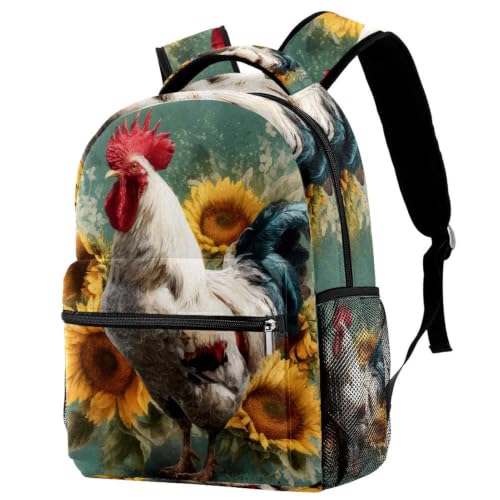 Mochila para libros impermeable que protege tu laptop del clima con diseño abstracto vintage