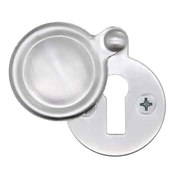 Carlisle Brass M41 Keyhole Escutcheon Polished Chrome