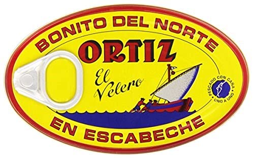 Ortiz El Velero - Tonno Bianco in Salamoia - Tonno Bianco - 112 g - [confezione da 3]