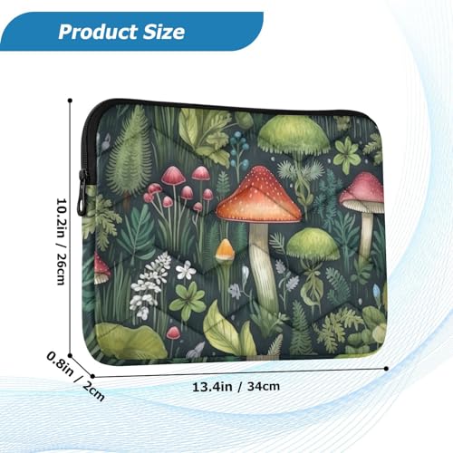 Funda para portátil 13-14 pulgadas impermeable verde miniatura 3