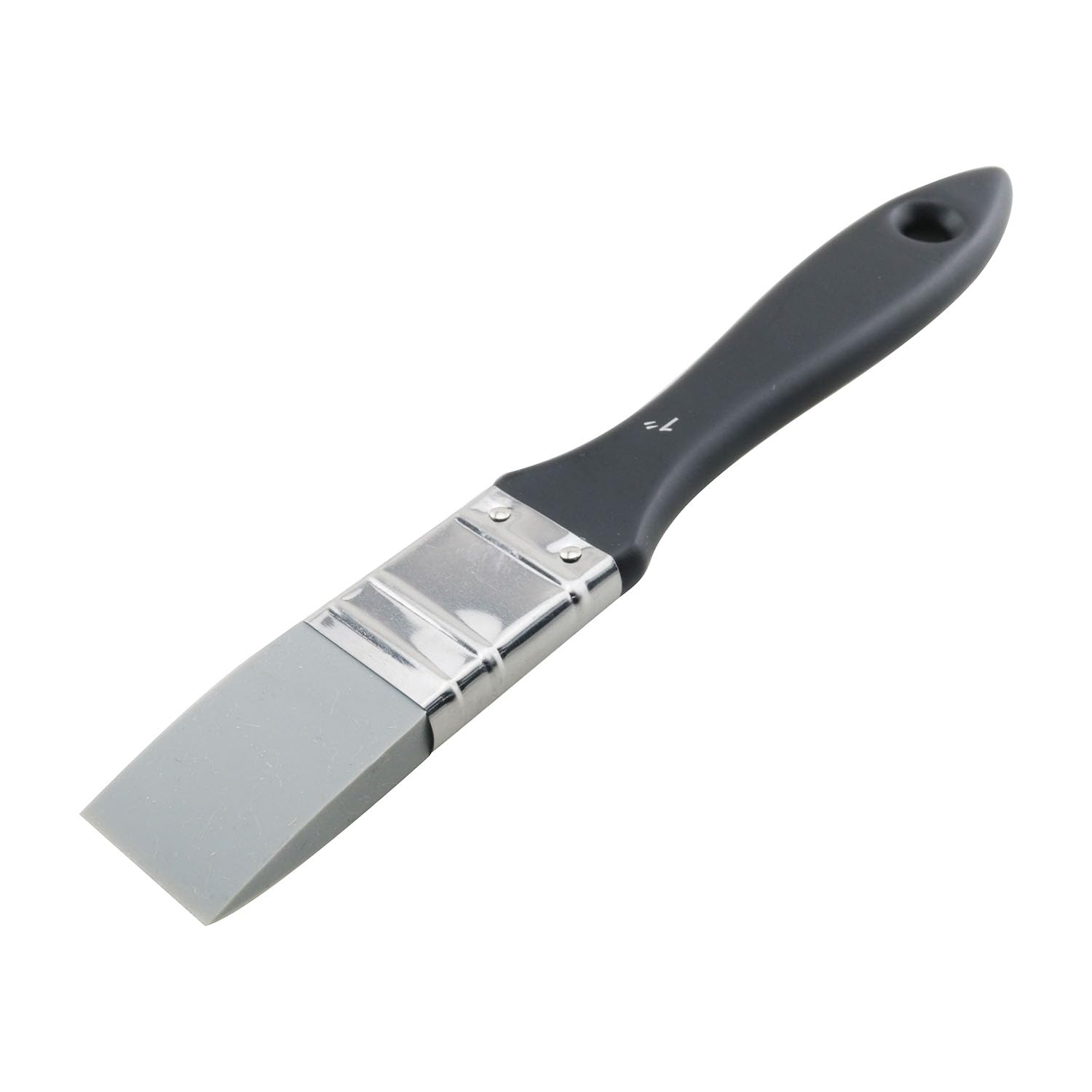 TAODAN 2 pennelli piatti e flessibili in acrilico da 2,5 cm di larghezza, in silicone, strumenti per modellare la pittura, adatti per colorare materiali