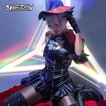 アークナイツ W ウィッグ付き 武器付き