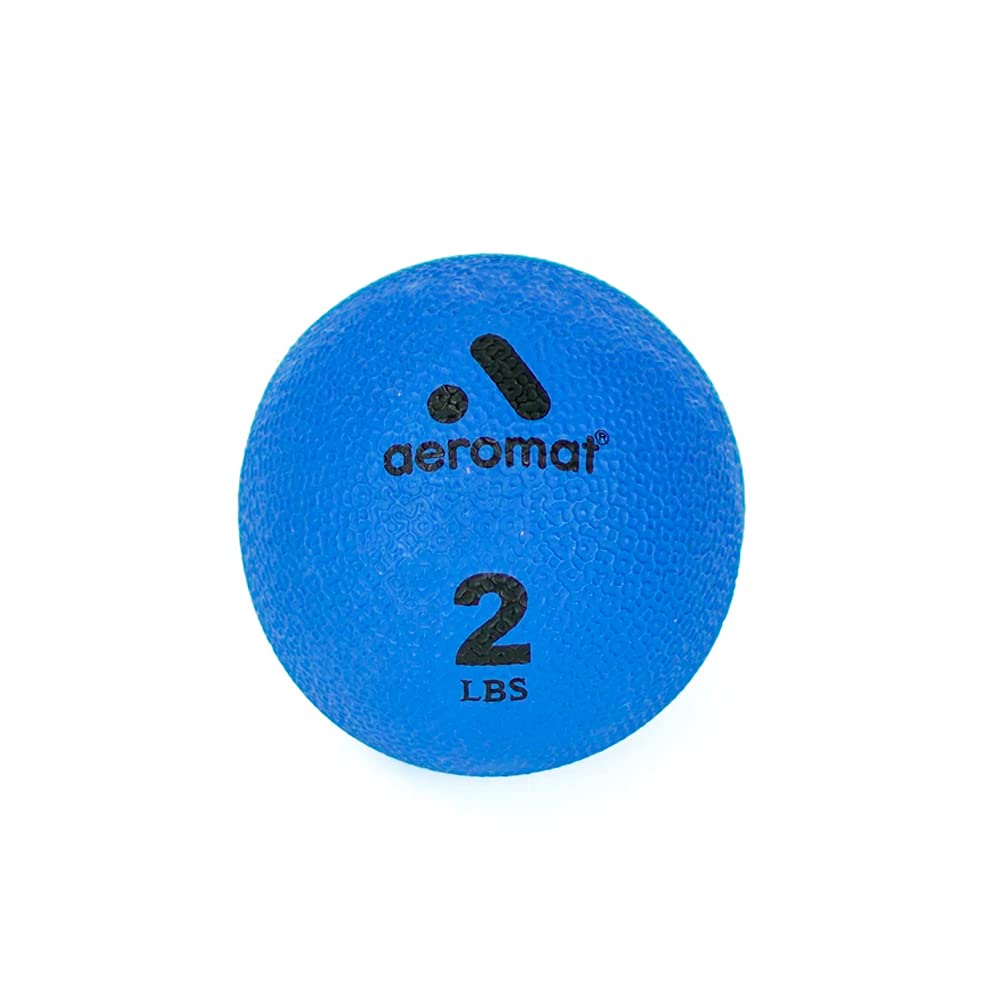 AEROMAT Versatile Textured Surface 3.5" Petite Weighted Ball for Yoga/Pilates Practice