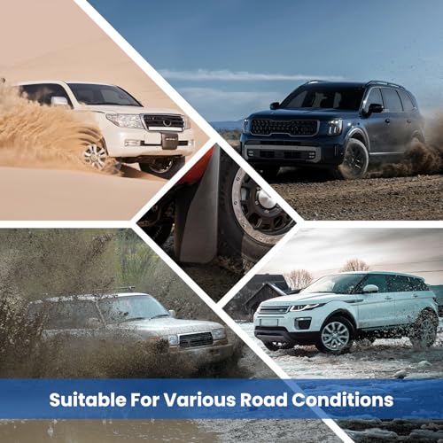 Image of 4PCS Mud Guards Splash Flaps Mudflaps Compatible with Toyota Tacoma 2024 2025 SR /SR5 Pickup Truck Auto Exterior Accessories Front Rear Tire Kit Vehicle Wheel Liner Fenders (for Tacoma 24-25 SR /SR5)