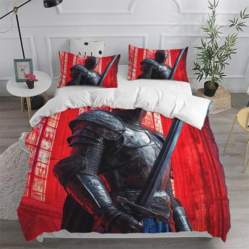 Housse de couette 3D facile à enfiler avec son zip invisible