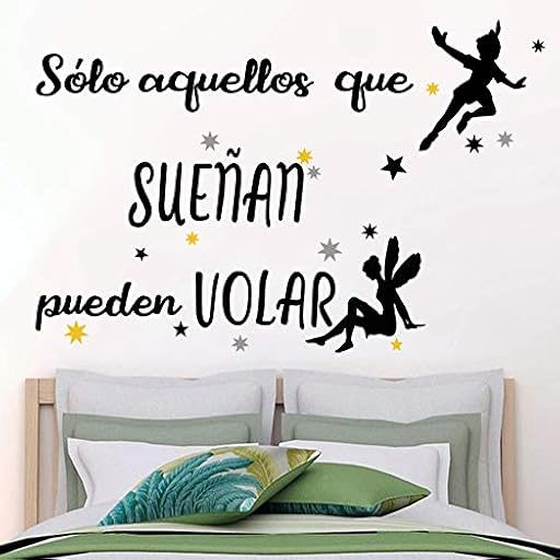 Docliick® Frase motivadora vinilo habitación "SÓLO AQUELLOS QUE SUEÑAN.." Vinilos decorativos.Docliick DC-18028 (Vinilo de corte, 30x20cm) | Ya disponible en tu tienda friki favorita! En mundofriki.es!