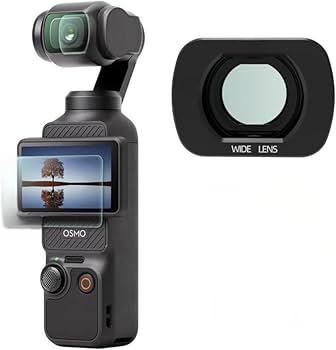 Amazon | Tropurt 広角レンズ DJI Osmo Pocket 3用、磁気