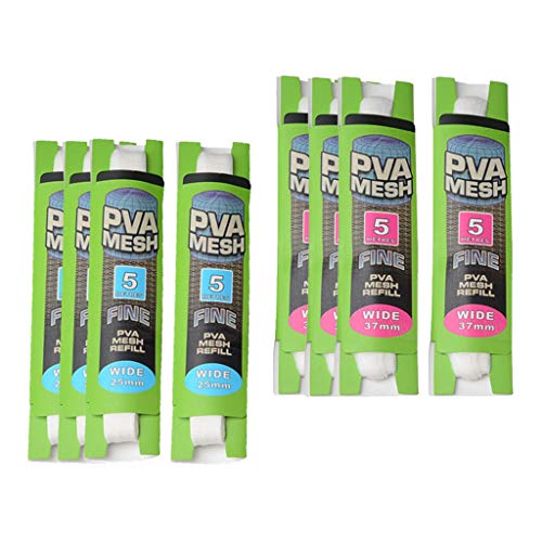 LEIPUPA 8 Unidades 5 Metros 25 Mm 37 Mm Isca de Pesca de Carpa Rede de Recarga de Estoque Accs Bolsa