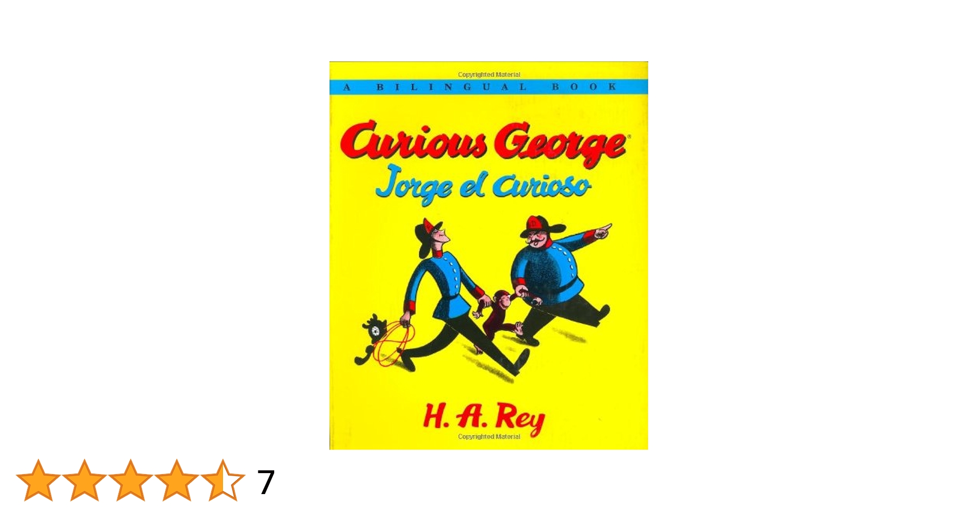 Curious George / Jorge El Curioso (English and Spanish