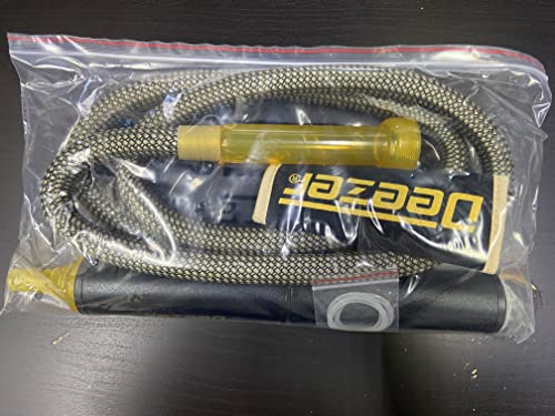 Java Deezer Ice Hose Mesh Long Washable Hose Detachable Aluminum Handle Mouth Tip for Better Cool Good Accessories Green - Image 5