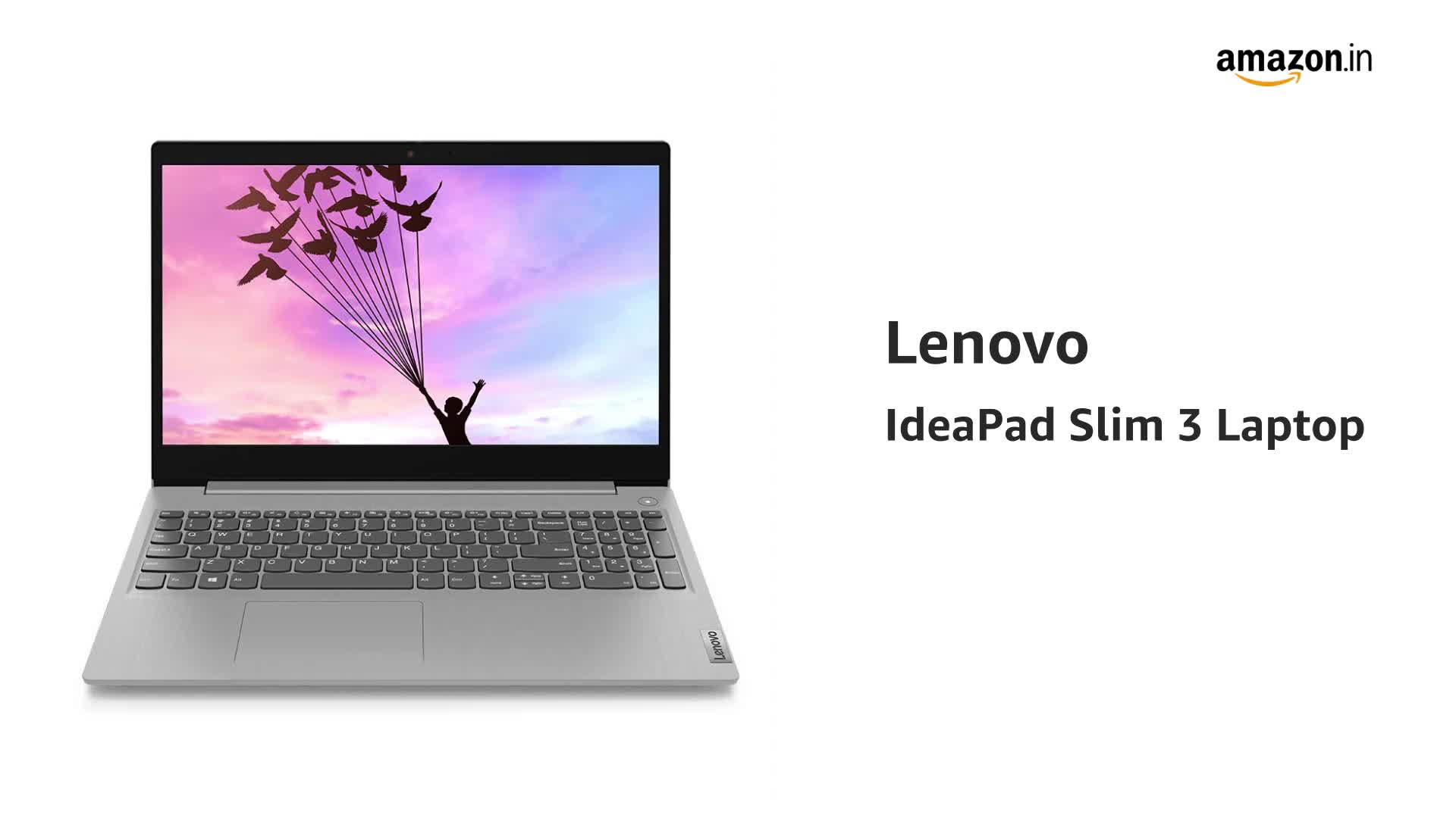 Lenovo IdeaPad Slim 3 Intel Core i3 10th Gen 15.6