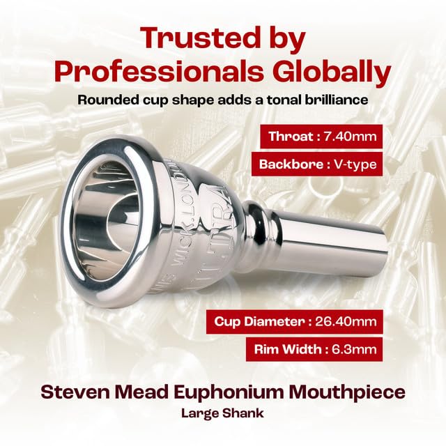 Amazon.com: Denis Wick Steven Mead Ultra Euphonium Mouthpiece