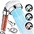 Cobbe LED Shower Head Set, High Pressure Filter Filtration Water Saving Spray Handheld Showerheads for Dry Skin & Hair with Automatically Color Changing Bathroom Shower Heads with Hose and Base