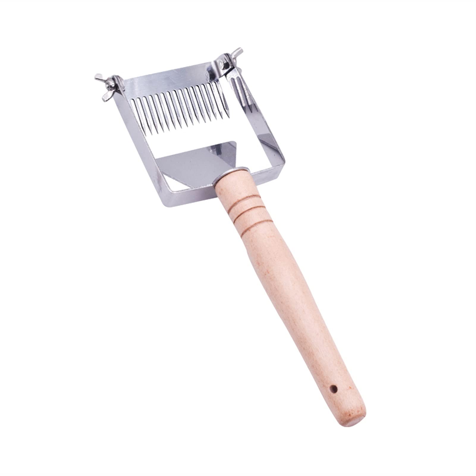 Imkerei-Handschuhe, 5 Stück, Honiggabel, Entdeckelungsmesser, Honigwerkzeuge, Schaber, Imkergabel, Bienenholzgriff, Bienenzuchtausrüstung für Bienenwerkzeuge