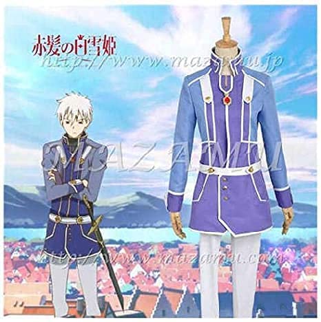 Amazon.co.jp: 漫雅cos赤髪の白雪姫 ゼン・ウィスタリア 制服 マント