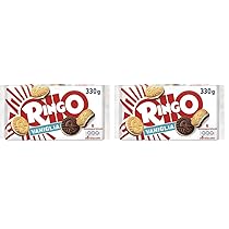 Pavesi Snack Ringo Vaniglia Formato Famiglia, Biscotti Farciti con Crema alla Vaniglia, Snack Dolce per Merenda o Pausa Studio, Confezione da 660 g