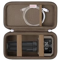 Bovke Estuche Rígido Compatible Con Garmin Xero C1 Pro | Protección 360° A Prueba De Golpes | Incluye Cable Y Correa | Bolsa De Viaje Portátil