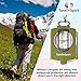Lensatic Military Compass for Hiking - Tritium Compass Military Grade Style Camping Backpacking | Tactical Army Compass Survival Navigation | TurnOnSport Waterproof Sighting Compass with Pouch (Green)