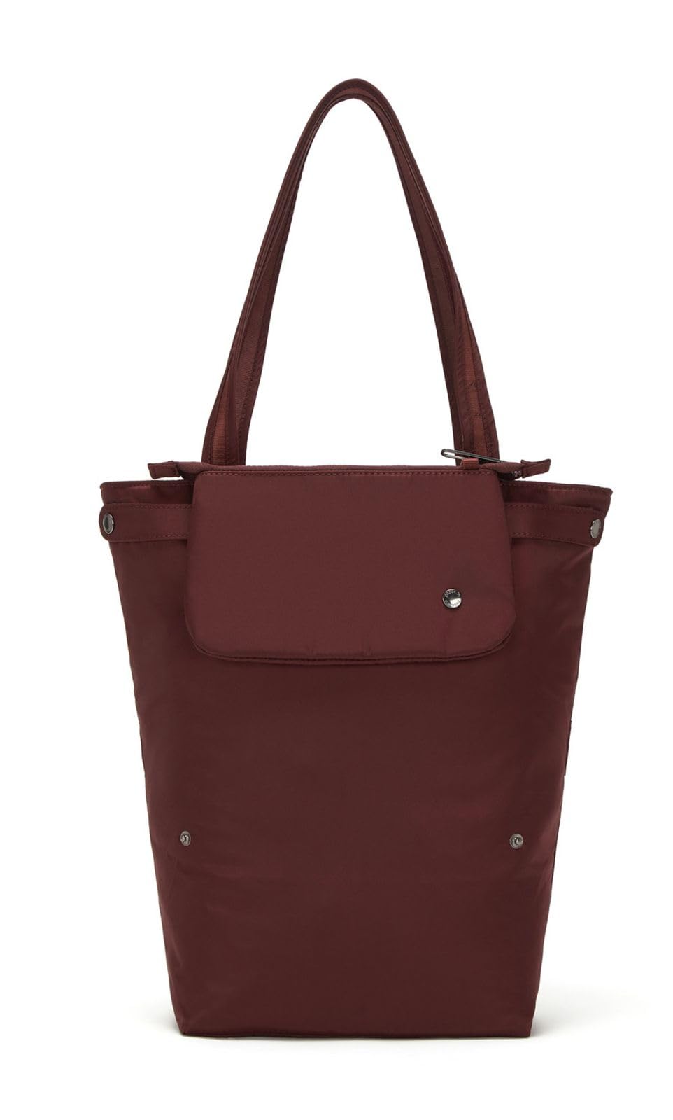 Pacsafe Women's Citysafe CX Anti Theft Packable Vertical Tote, Merlot
