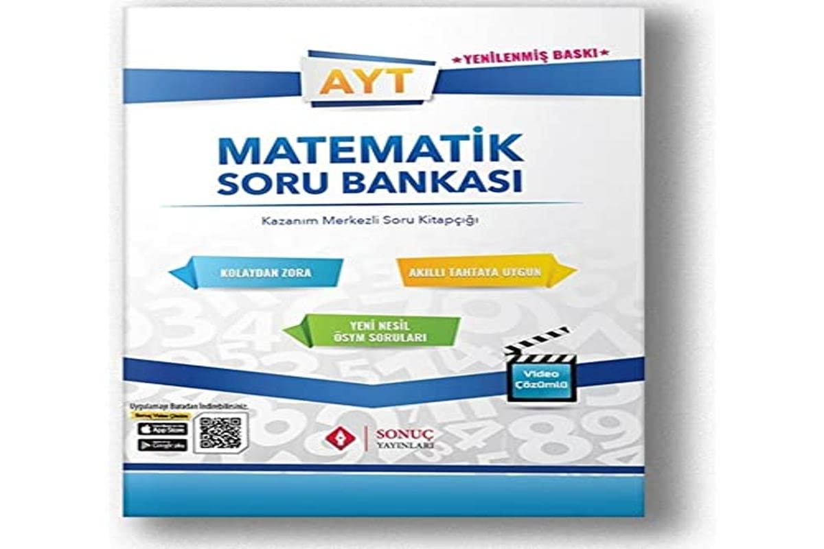 Sonuç AYT Matematik Soru Bankası (Yeni): (Yenilenmiş Baskı)