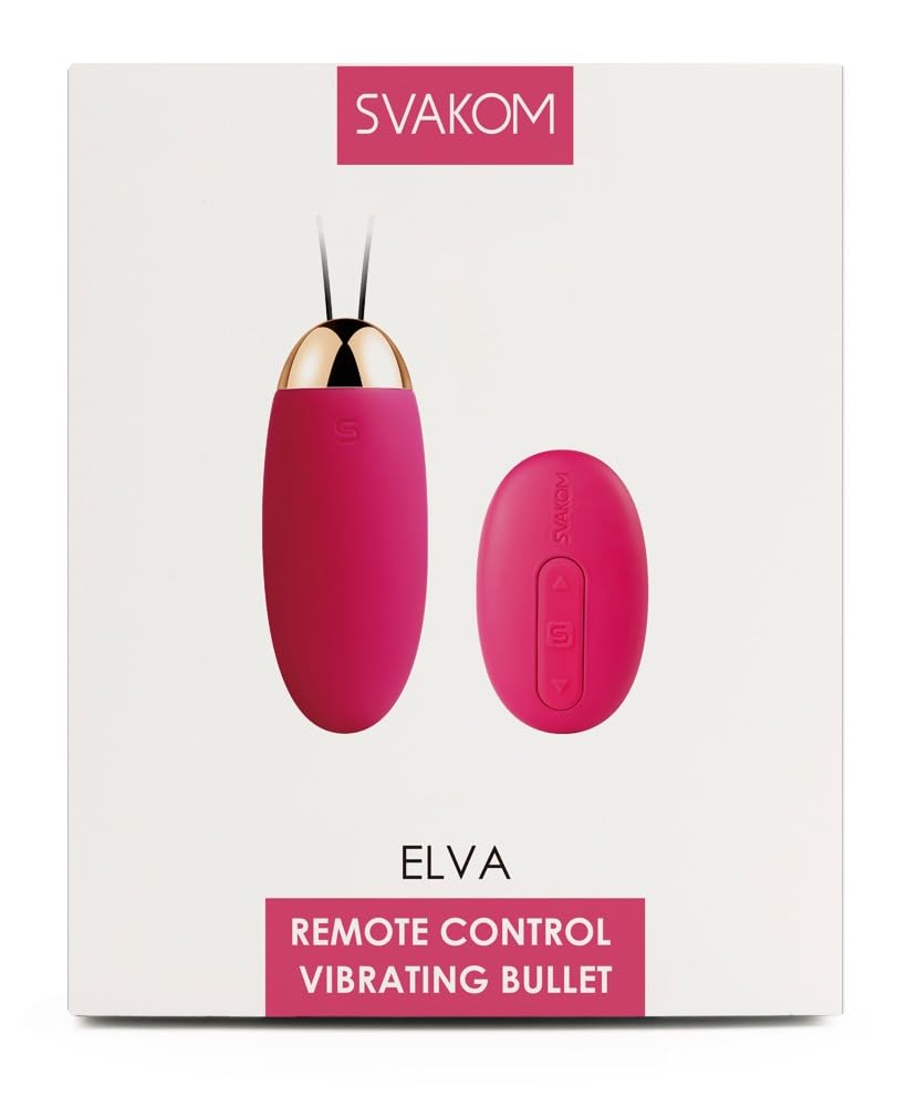 Bala Vibradora con Control Remoto SVAKOM Elva