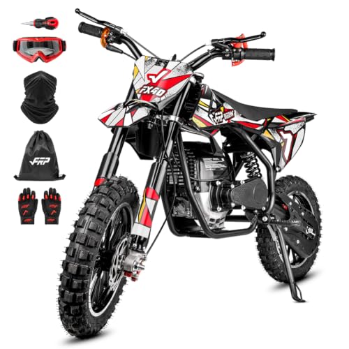 Image of FRP FX40 Gas Dirt Bike for Teens 40cc 4-Stroke Dual Disc Brake Off Road