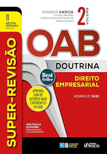 Super-revisão OAB doutrina – direito empresarial