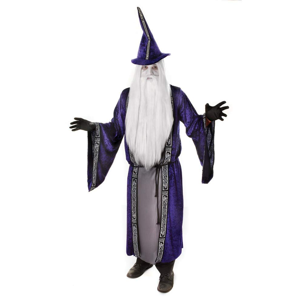 Adult Ghostly Wizard Costume Chest size Halloween Halloween