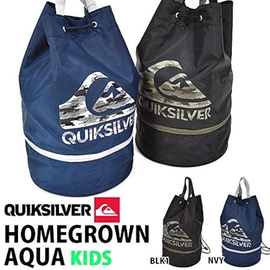 Amazon.co.jp: [クイックシルバー] プールバッグ HOMEGROWN AQUA