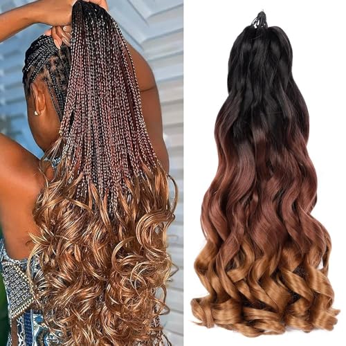Colorful Queen French Curly Braiding Hair